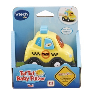 Masina de jucarie VTech Tut Tut Baby Flitzer Taxi cu muzica - Img 4