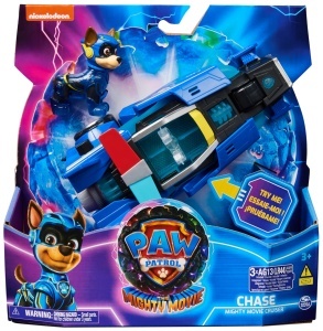 Masina de politie PAW Patrol Chase cu figurina, 17 cm, efecte de lumina si sunet - Img 9