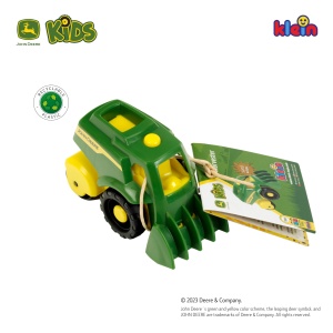 Masina de recoltat Theo Klein John Deere 150 din plastic rezistent pentru copii - Img 4