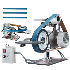 Masina de Slefuit VEVOR JLD10-8, 550 W, 762 x 25,4 mm, variabila