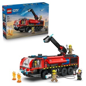 Masina de Stingere LEGO City 60499 - 691 Piese, 4 Minifigurine, 360 Brat Mobil - Img 1