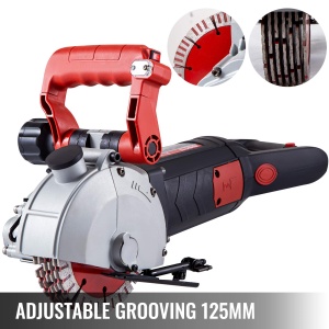 Masina de taiat canale VEVOR 4800W, 6500 Umin, 34 mm adancime, 38 mm latime - Img 3