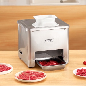 Masina de taiat carne VEVOR DGQ-32B 550W lame din inox 35mm grosime - Img 8