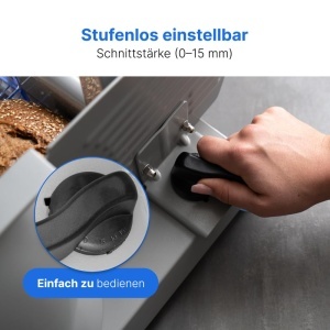 Masina de taiat Clatronic MA 3585, inox, 150W, disc de 190mm - Img 4