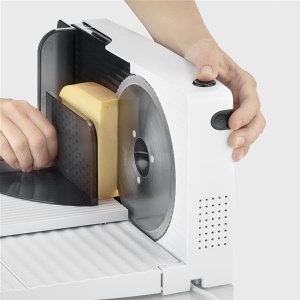 Masina de taiat Severin AS 3912, putere 100 W, reglare grosime taiere 0-15 mm, alb-negru - Img 2