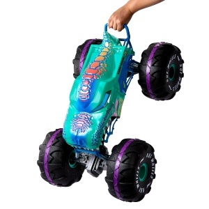 Masina de Teren Radiocomandata Hot Wheels Mega-Wrex 16, 60 cm, Multi-suprafata - Img 7