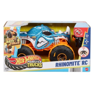 Masina de Teren RC Hot Wheels Rhinomite 124, 4x4, cu Telecomanda - Img 6