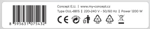 Masina de tocat Concept RM8010 ELEMENT 1200W, Ganzmetall - Img 11