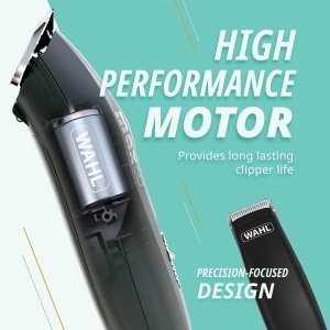 Masina de tuns animale WAHL Max 60 Pocket Pro motor puternic set complet pentru toate tipurile de blana negru - Img 5