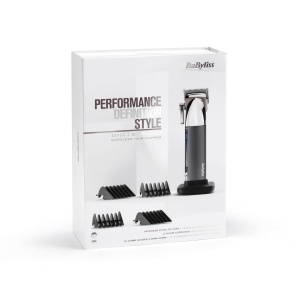 Masina de tuns BaByliss Super-X Metal E996E, cu lame din otel japonez, acumulator lithium, negru - Img 6