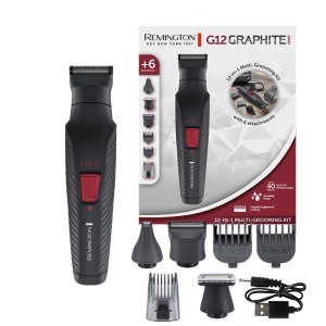 Masina de Tuns Remington G12 12-in-1, Autonomie 40 min, Incarcare USB
