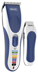 Masina de tuns Wahl Color Pro Cordless Lame autoascutite Rezistenta la apa Set complet accesorii - Img 2