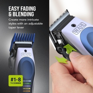 Masina de tuns Wahl Color Pro Lithium Combi Kit, autonomie 120 min, set complet pentru tuns si ingrijire - Img 3