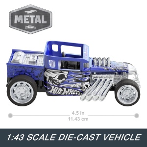 Masina Hot Wheels Pull-Back Speeders 143, Rolomatic, Diverse Modele - Img 6