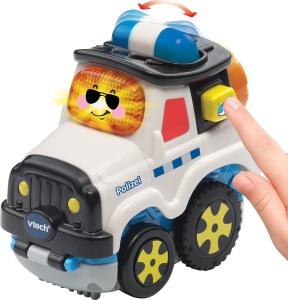Masinuta de Jucarie VTech Tut Tut Baby Flitzer Politie cu Muzica si Lumini - Img 2