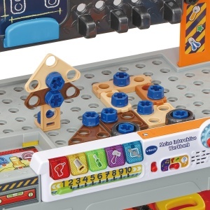 Masinuta de lucru VTech cu 60 accesorii - jucarie educativa - Img 4
