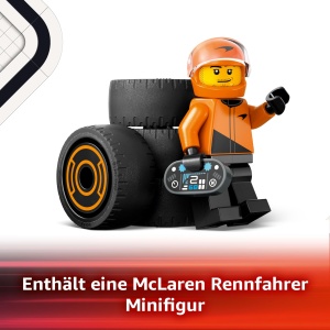 Masinuta LEGO City F1 McLaren 60442 - Set de Constructie cu 86 Piese pentru Copii de la 6 Ani - Img 4