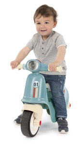 Masinuta pentru copii Smoby 721006 - Albastra, cu roti silentioase, 47.5 cm - Img 2
