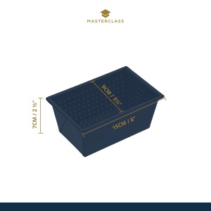 MasterClass Crusty Bake Forma de Paine 450g Antiaderenta Gri - Img 2