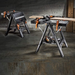 Masuta de lucru multifunctionala WORX Pegasus WX051, capacitate 450 kg, compacta - Img 2