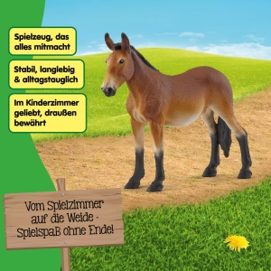 Maultier schleich 14889 Figurina detaliata 3 x 12 x 10 cm - Img 6