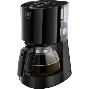 Melitta Enjoy - Filtru de cafea - cu ulcior de sticla - Drip Stop - 10 cani - Negru (1017-02) - Img 1
