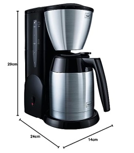 Melitta Single5 Therm - aparat de cafea cu filtru mic - cu ulcior termic - opritor de picurare - 5 cani - negru (M728) - Img 7