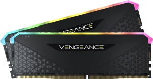 Memorie RAM Corsair Vengeance RGB RS 16GB (2 x 8GB) DDR4 3200MHz Negru