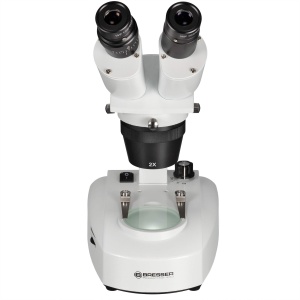 Microscop stereo Bresser Researcher ICD LED 20x-80x cu iluminare LED si tub rotativ 360 - Img 8