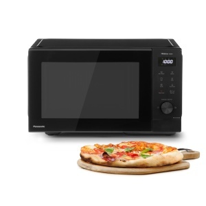 Microunde cu grill Panasonic NN-GD35QBEPG 1000W 29L negru design compact