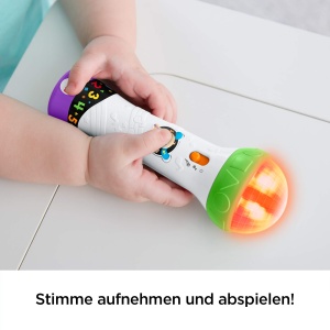 Mikrofon de invatare Fisher-Price FBP32 cu lumini colorate, pentru 18 luni - Img 5