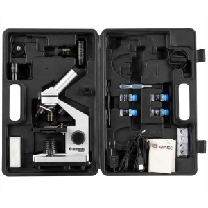 Mikroscop Bresser Junior 40x-1024x cu camera USB si iluminare LED - Img 8