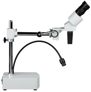 Mikroscop stereo Bresser Biorit ICD-CS 10x20x cu iluminare LED si distanta de lucru 230 mm - Img 2