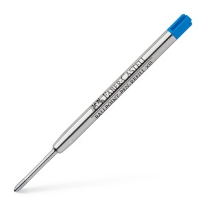 Mina pentru stilou Faber-Castell XB, 5 bucati, culoare albastra - Img 2