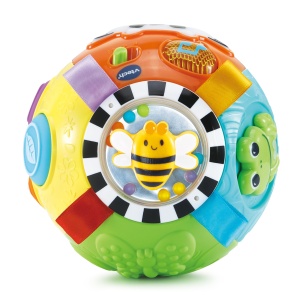Minge de joc VTech Baby - Babys Entdeckerball, 5 suprafete, 6-36 luni - Img 5
