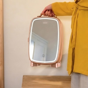 Mini Frigider Cecotec CoolingBeauty 4000 Mirror Rose, 4 L, racire pana la 5 C, LED - Img 6