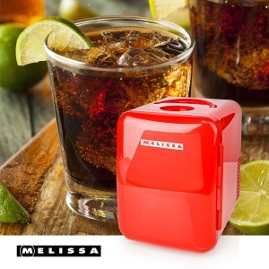 Mini Frigider Melissa 16580009, 4L, 220V12V, cu Functie de Racire si Incalzire, Rosu - Img 7