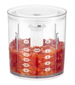 Mini tocator electric Moulinex DJ300110, 270W, 0.6L, alb - Img 3