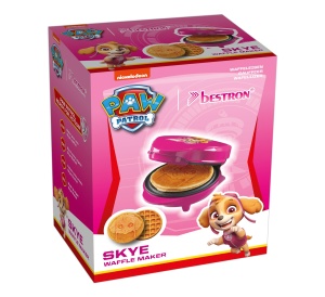 Mini Waffeleisen Bestron APP500SHP Paw Patrol Design Skye Culoare Roz - Img 6