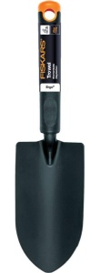 Mistrie cu flori Fiskars, pentru pardoseli dure, lungime 30 cm, cap din otel durabil/maner din plastic, negru/portocaliu, ergo, 1027017 - Img 6