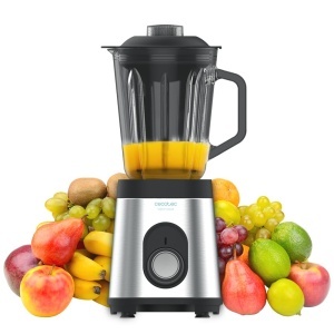 Mixer Cecotec Glas Power Schwarz Titan 1000 INOX 1000W 15L Negru