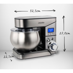 Mixer de Alimente Mesko MS 4228, 2000W, 5L, Argintiu - Img 8