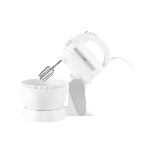 Mixer de mana Camry CR 4213 600W 5 viteze bol rotativ alb - Img 2