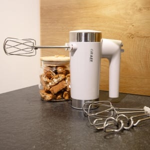Mixer de mana GRAEF HM508, 600W, 7 viteze, culoare taupe - Img 4