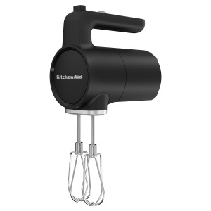 Mixer de mana KitchenAid Go 5KHMR700BM fara fir 7 viteze negru