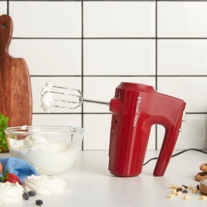 Mixer de mana Russell Hobbs Desire 27152-56 350W 5 trepte viteza Rosu - Img 4