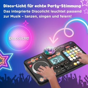 Mixer DJ pentru copii VTech Kidi DJ Mix, 10-in-1, cu microfon si efecte sonore - Img 5