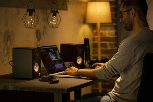 Monitoare de studio Yamaha HS4, 52W, 4.5, negru - Img 2