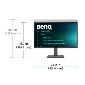 Monitor BenQ RD270Q 27 inch 2K 144Hz cu Nano-Matte-Panel si Eye-Care - Img 3