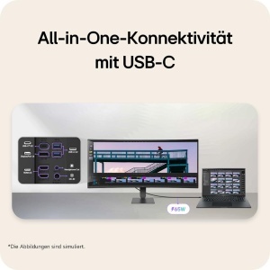 Monitor Curbat LG UltraWide 34U640B-B 34 inch UWQHD, 144Hz, USB-C - Img 5